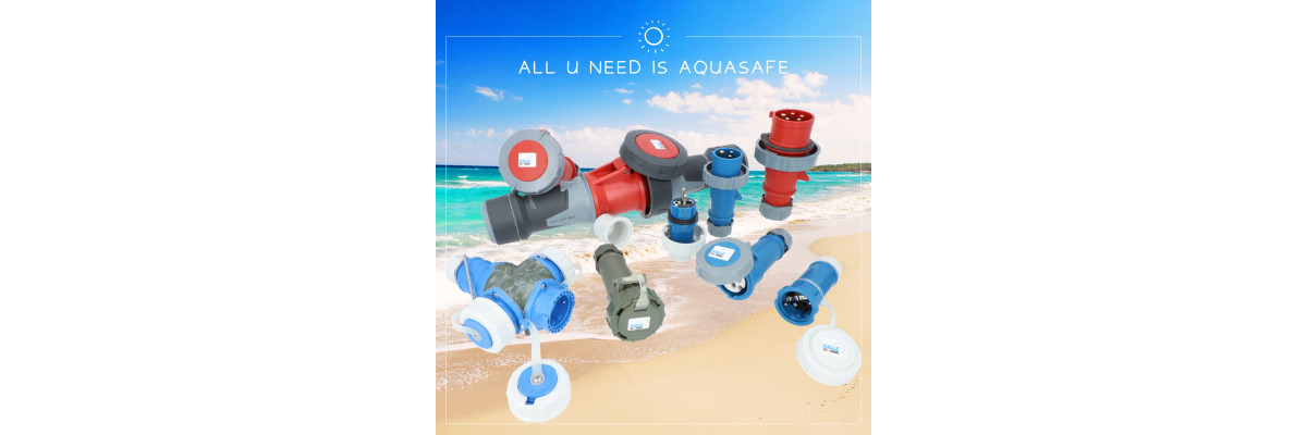 Alles über unsere Aquasafe Stecker und Kupplungen - 