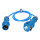 Camping Verlängerungskabel mit CEE Camping Stecker und Kupplung blau 230V 16A 2,5mm² in strahlendem Blau – Stabil & Zuverlässig – „Made in Germany“ 1,5 Meter