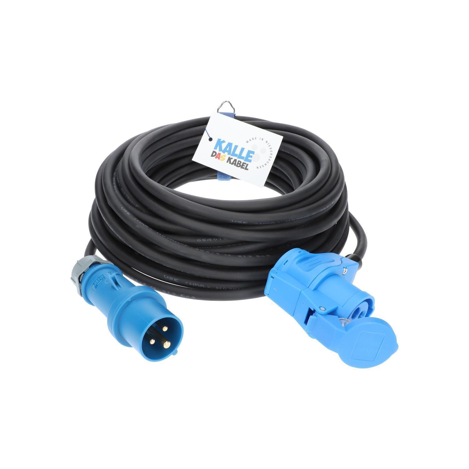 CEE camping Cable Carga Kalle Extreme Señal 2,5 mm² 25 m 