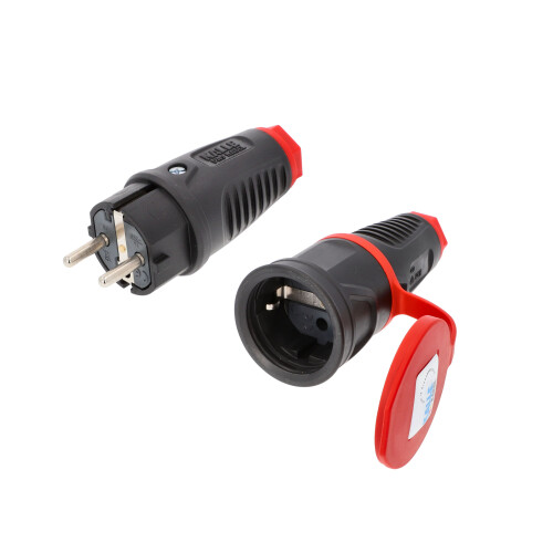 Aansluitkabel Neopreen 230V/16A IP44 H07RN-F 2G1,0 zwart 5m