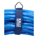 Camping Verlängerungskabel CEE Stecker und 2-fach Kupplung blau / 230V 16A 2,5mm² - Langlebig & Verlässlich - „Made in Germany“ . . . 50 Meter