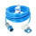 Camping Verlängerungskabel mit CEE Camping Stecker und Winkelkupplung Kompakt 230V 16A 2,5mm² in strahlendem Blau - Robust & Sicher – „Made in Germany“ 5 Meter