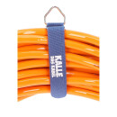 Camping Verlängerungskabel mit CEE Camping Stecker und Winkelkupplung Kompakt 230V 16A 2,5mm² in Signalfarbe Orange - Robust & Sicher – „Made in Germany“ 50 Meter