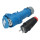 CEE Adapterleitung KALLE Blue SCHUKO Stecker Professional auf CEE Kupplung 3G 2,5mm&sup2; 50 Meter