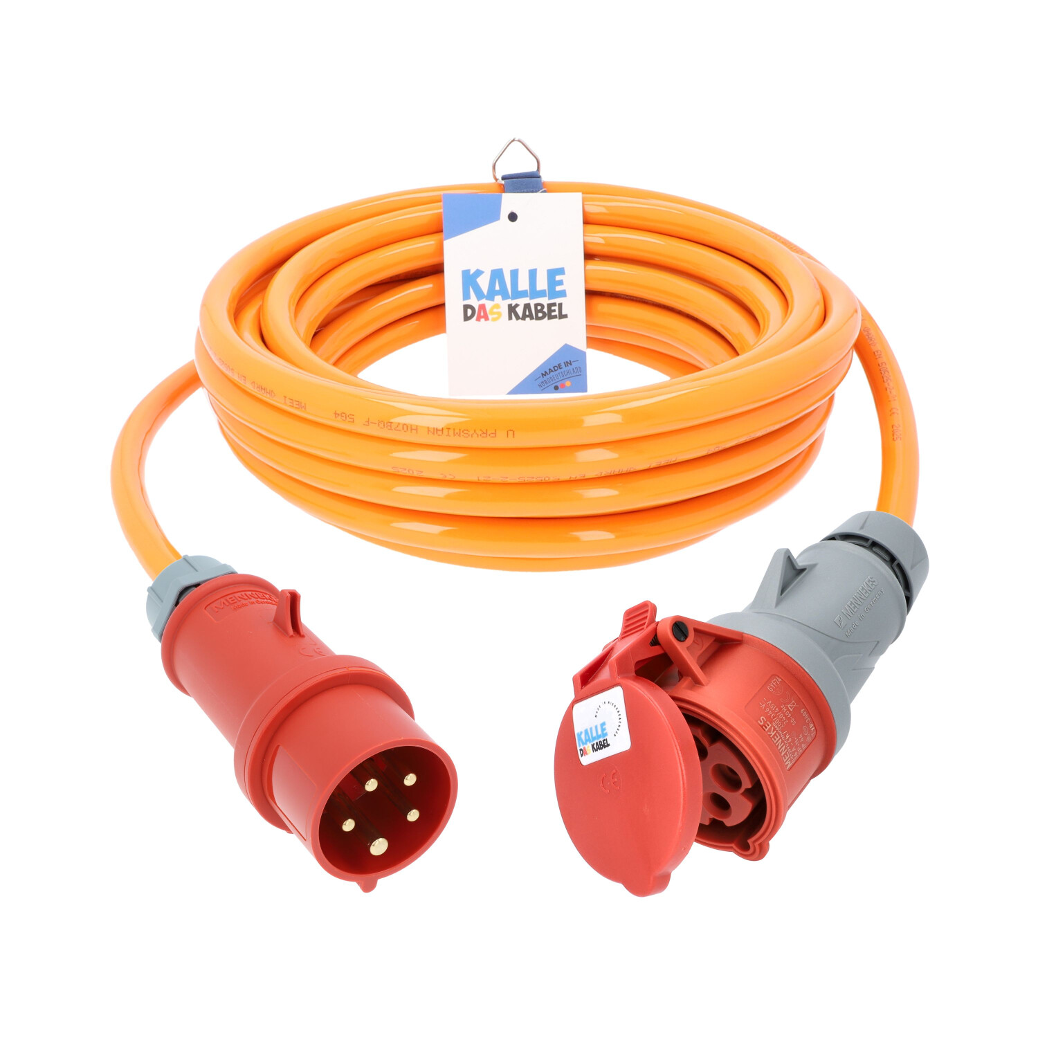 as-Schwabe CEE-Verlängerungskabel 25m 400V 32A Starkstrom
