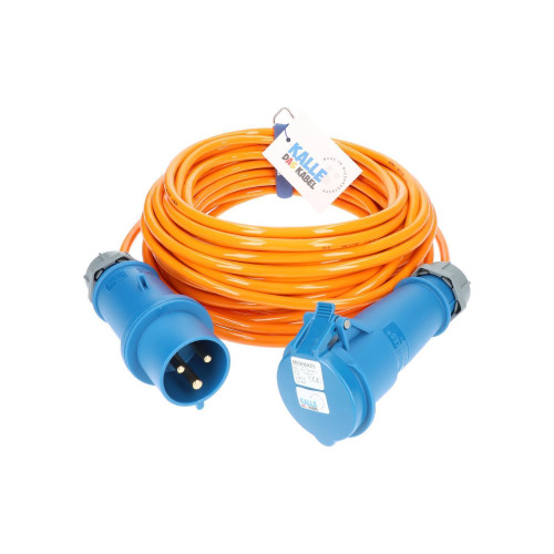 CEE Verlängerungskabel CEE Stecker und Kupplung blau 230V 32A 4,0mm² - Robust & Flexibel – „Made in Germany“ 10 Meter