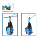 Camping Adapterkabel Zelt Edition CEE Stecker blau auf Schuko 3-fach Verteiler / 230V 16A 2,5mm² - Robust & Vielseitig - „Made in Germany“
