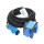 CEE Adapterleitung KALLE Blue Zelt Edition SCHUKO 3G 2,5mm²