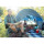 Camping Adapterkabel Zelt Edition CEE Stecker blau auf Schuko 3-fach Verteiler / 230V 16A 2,5mm² - Robust & Vielseitig - „Made in Germany“ 30 Meter