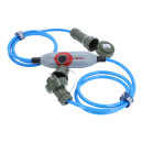 Personenschutzschalter KALLE PRCD-S+ Aquasafe IP68 Bund H07BQ-F 3G 2,5 (PUR-Kabel) blau