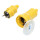 Verl&auml;ngerungskabel KALLE Classic Colour 3G 1,5mm&sup2; gelb 10 Meter