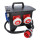 Mobilverteiller, Stromverteiler SPITZ Model 3, 400V 16A, 2x CEE 16A, 4x Schuko IP66/68 mit FI-Schalter Vollgummiverteiler