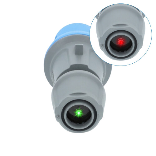 KALLE DAS KABEL CEE Prüfstecker 230V, 16A CEE-Stecker mit LED-Anzeige zur Spannungs- und Verpolungskontrolle