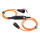 Personenschutzschalter KALLE PRCD-S (Kopp) H07BQ-F 3G 2,5 (PUR-Kabel) orange 1-Fach