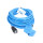 Camping Adapterkabel Schukostecker auf CEE Winkelkupplung mit Schukosteckdose blau / 230V 16A 2,5mm² - Robust & Hochwertig - „Made in Germany“