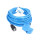 Camping Adapterkabel Schukostecker auf CEE Winkelkupplung mit Schukosteckdose blau / 230V 16A 2,5mm² - Robust & Hochwertig - „Made in Germany“ 10 Meter