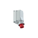 Wandgerätestecker 125A 5p 6h IP67 TWIST