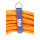 KALLE Verlängerungskabel  Schuko 2,5mm² 3-Fach Kupplung Extreme Signal Orange IP67