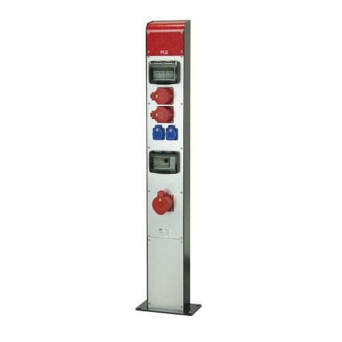 Stromsäule Stahl PILA 400V 32/16A 230V Schuko