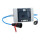 Kalle Stromzähler / Zwischenzähler Schuko 230V H07BQ-F 3G 2,5 blau (PUR-Kabel), Anschluss und Abgangsleitung je 1 Meter Länge