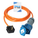 Kalle Adapterleitung British UK-Stecker Typ G auf CEE...