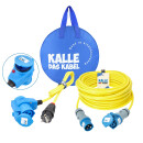 KALLE Camping Starter Set Polyurethan Campingkabel...