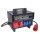 PRCD-S Mobilverteiler Schrems BV 32/5, 400V 1x CEE 16A/32A, 3x Schuko IP44 Vollgummiverteiler