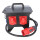 Mobilverteiler, Stromverteiler SPITZ Model 5B, 400V 32A, 1x CEE 32A, 2x CEE 16A 4x Schuko IP54 mit FI-Schalter Typ B Vollgummiverteiler