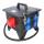 Mobilverteiler, Stromverteiler SPITZ Model 5B, 400V 32A, 1x CEE 32A, 2x CEE 16A 4x Schuko IP54 mit FI-Schalter Typ B Vollgummiverteiler