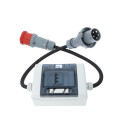 Kalle SafeDown 63/32 – CEE Adapter 400V 63A auf 32A mit LS-Absicherung
