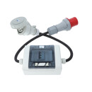 Kalle SafeDown 63/32 – CEE Adapter 400V 63A auf 32A mit LS-Absicherung